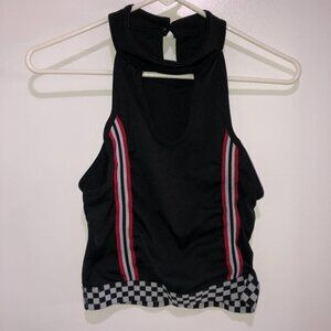 Ladies crop tank size L